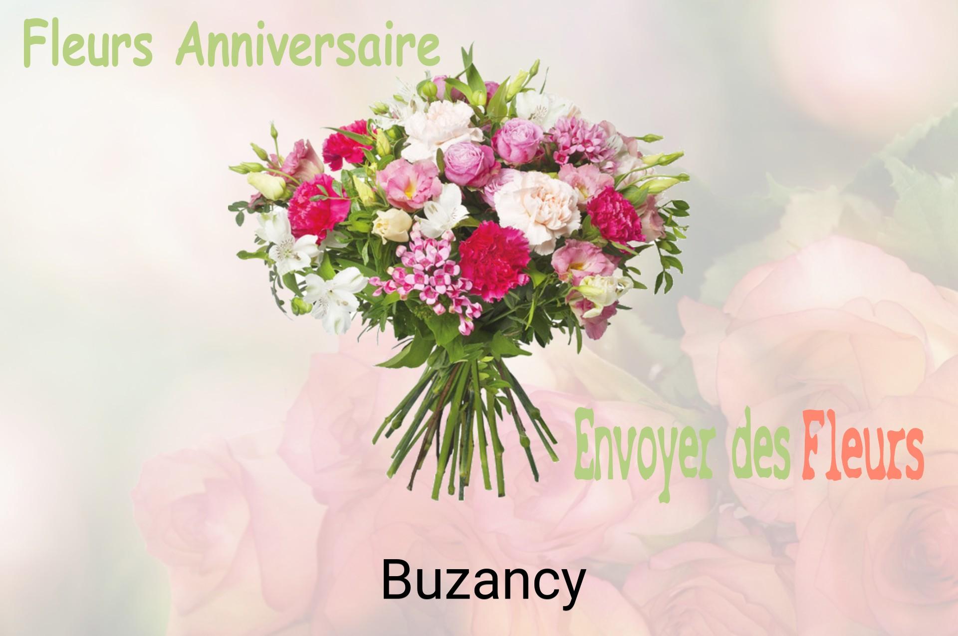 Bouquet de fleurs d’anniversaire livré à Buzancy