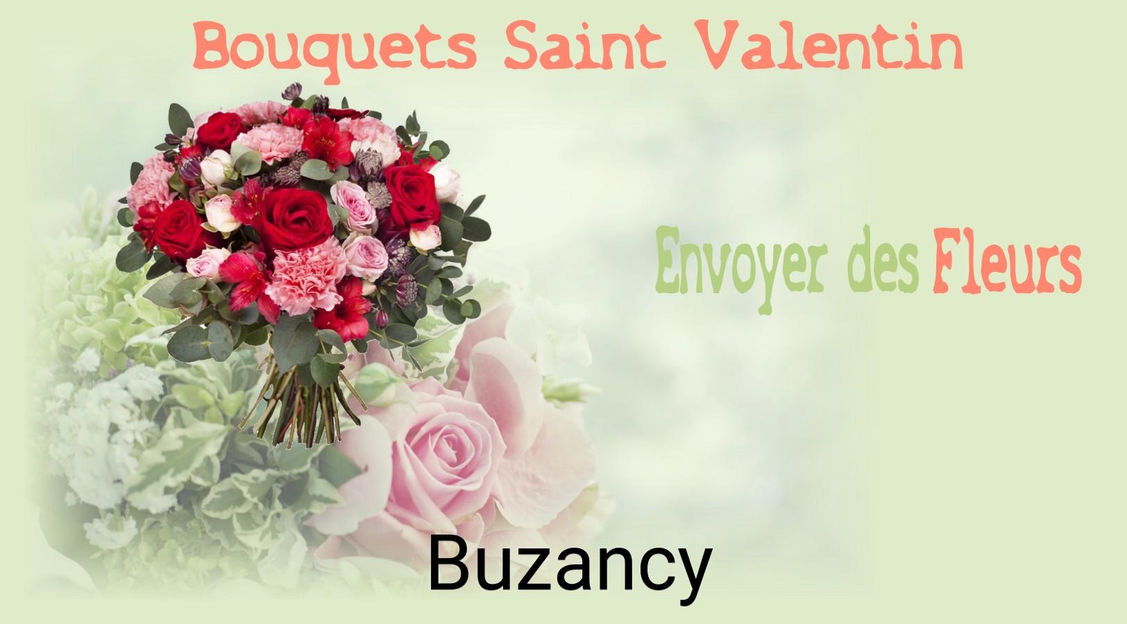 Roses de Saint-Valentin livrées à Buzancy